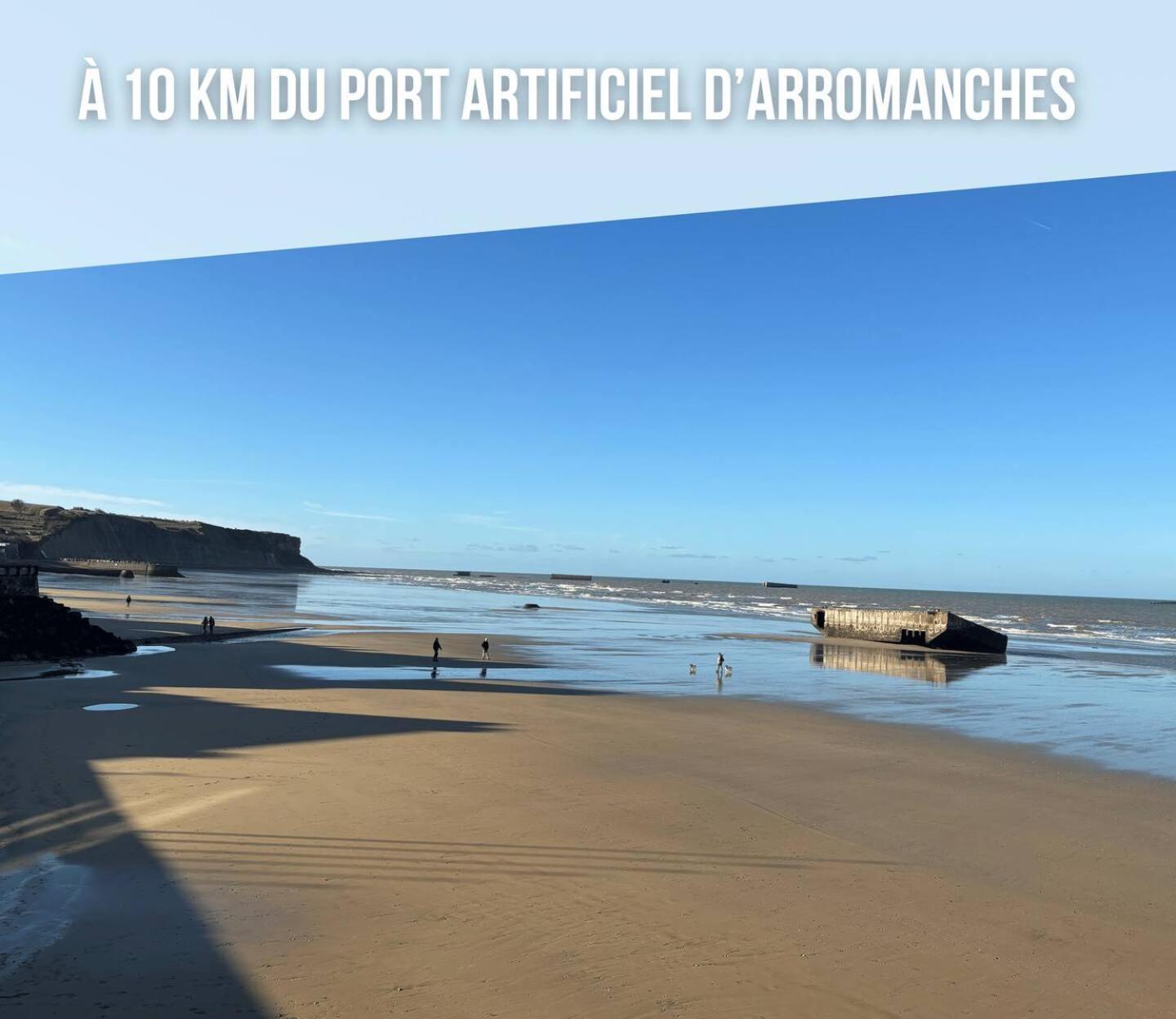 Les Remparts Apt Spacieux 1 Er Etage Renove Joliment Decore Bien Equipe Plein Centre Bayeux Proche Plages Du Debarquement Parking Gratuit A Proximite Exteriör bild