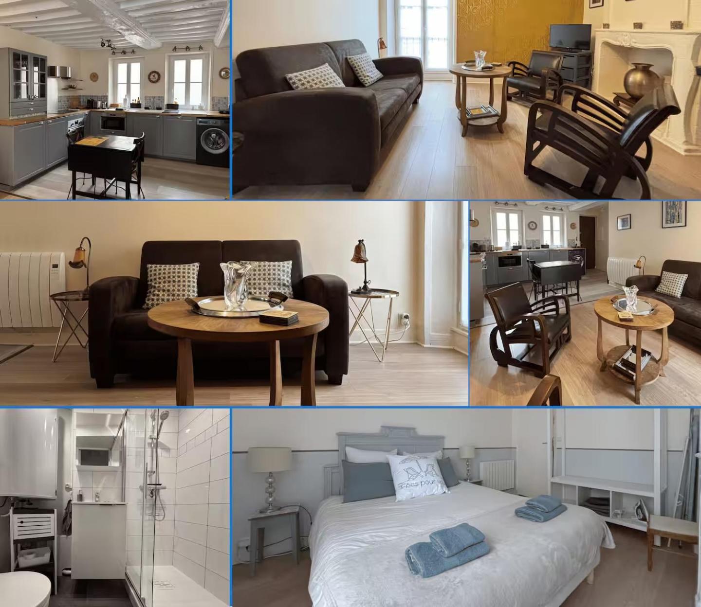 Les Remparts Apt Spacieux 1 Er Etage Renove Joliment Decore Bien Equipe Plein Centre Bayeux Proche Plages Du Debarquement Parking Gratuit A Proximite Exteriör bild